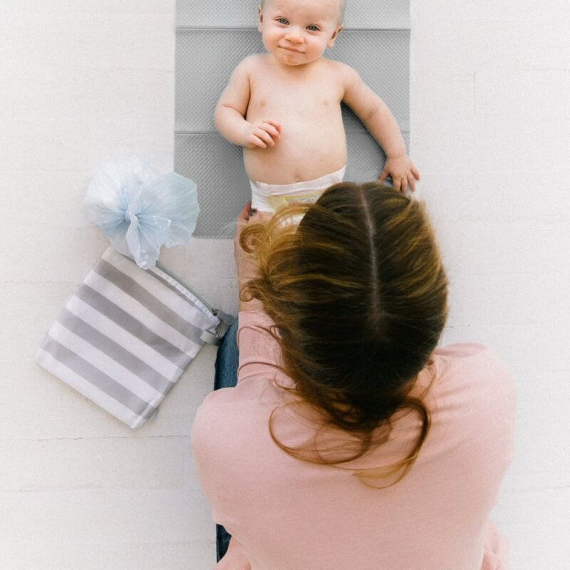 Ubbi On-The-Go Wipes Dispenser - Grey