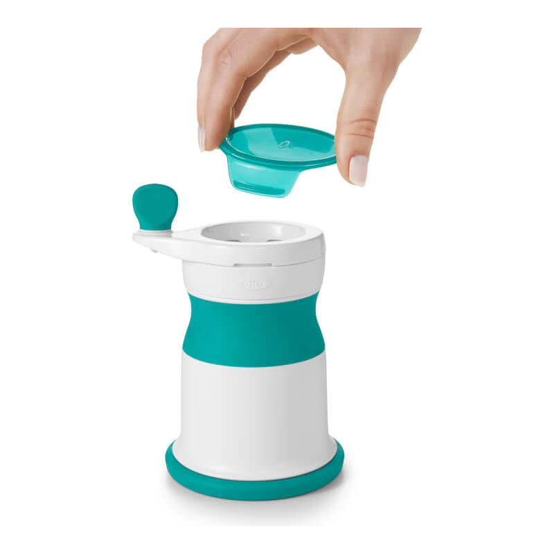 OXO Tot Mash Maker Baby Food Mill - Teal
