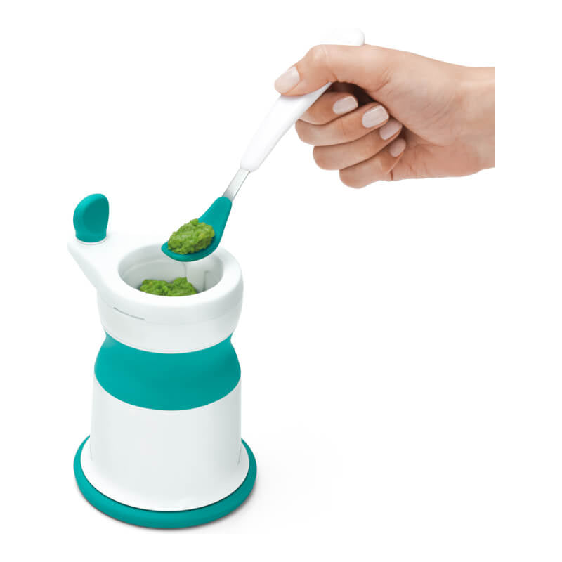 OXO Tot Mash Maker Baby Food Mill - Teal