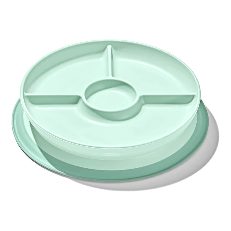 Stick & Stay Suction Divided Plate