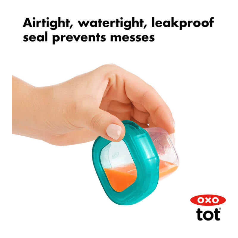OXO Tot Plastic Baby Blocks™ - Teal 6x2oz