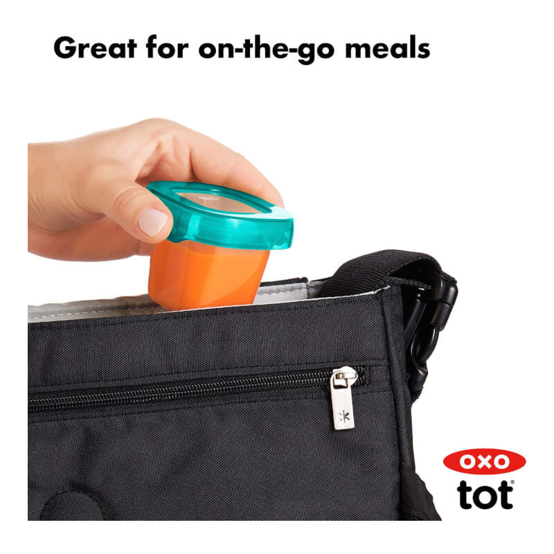 OXO Tot Plastic Baby Blocks™ - Teal 6x2oz