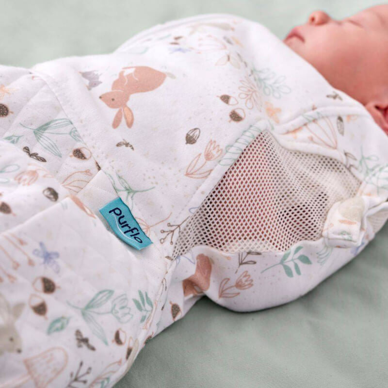 Purflo Swaddle to Sleep Bag 2.5 TOG - Storybook
