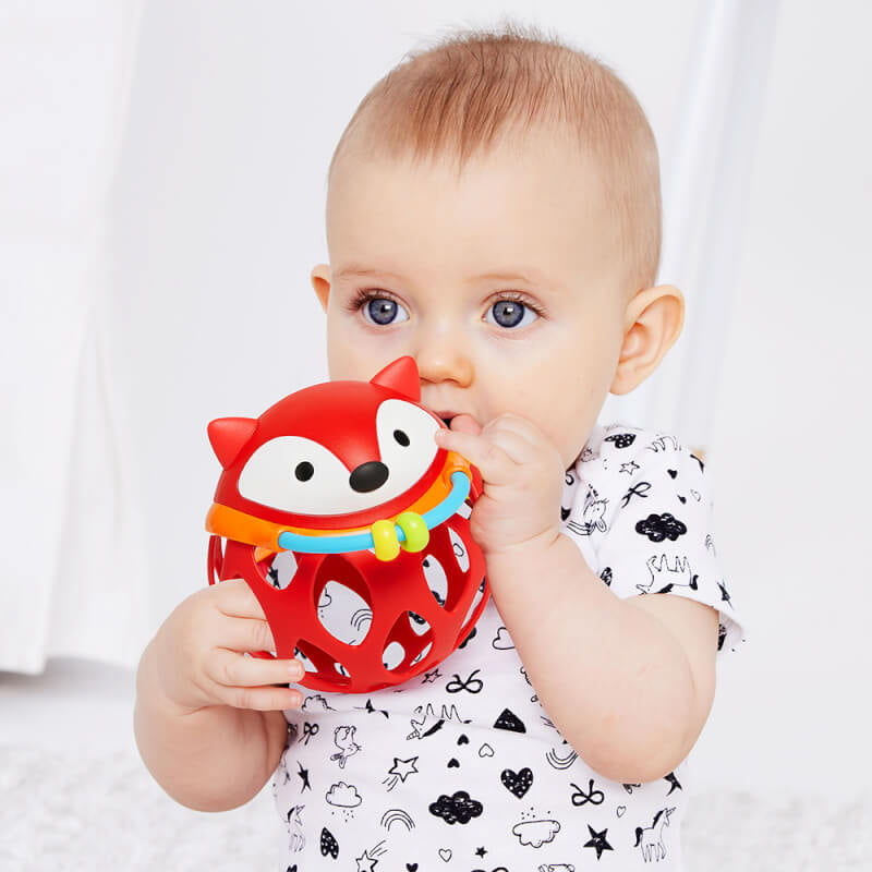 Explore & More Roll Around Rattle - Fox