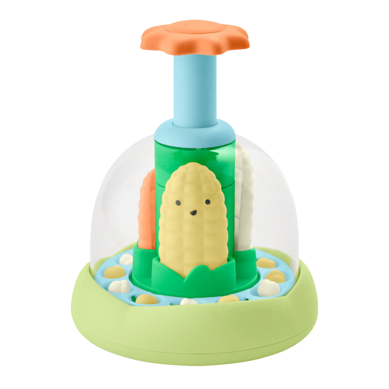 Farmstand Push & Spin Baby Toy
