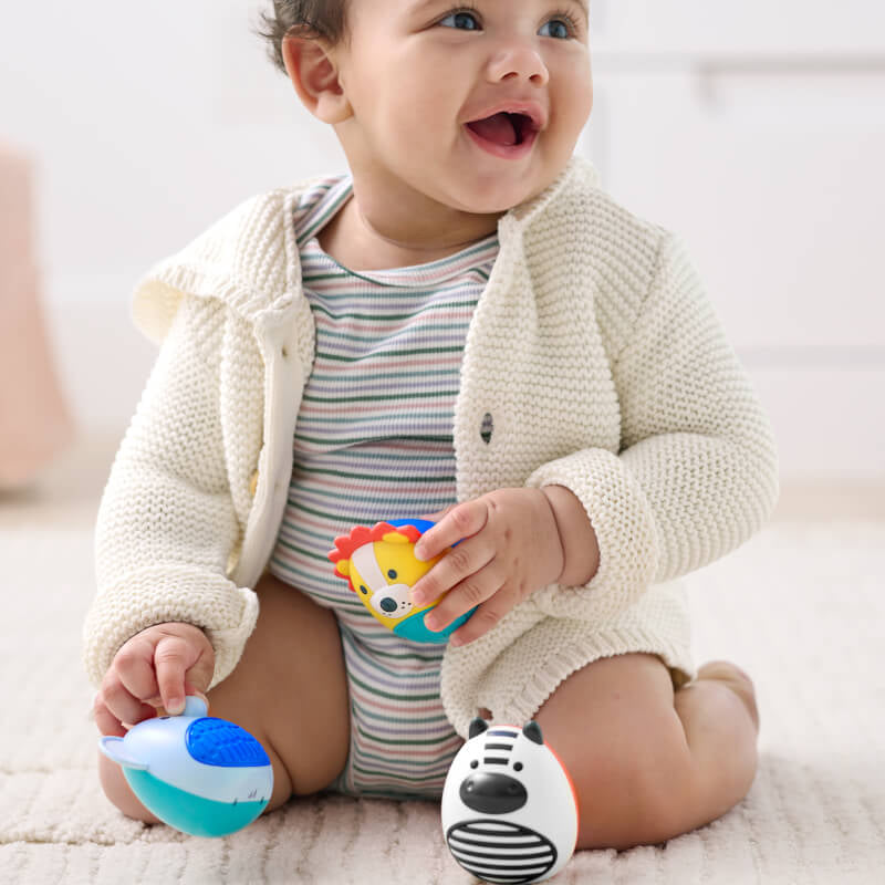 Skip Hop Jungle Beats Egg Shaker Set