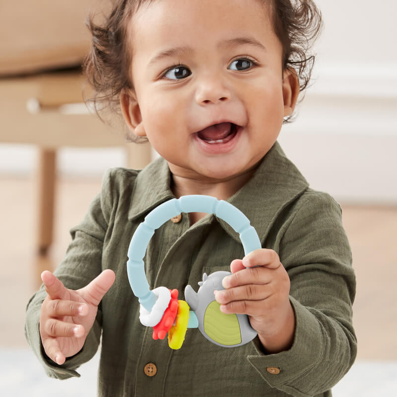 Skip Hop Silver Lining Cloud Teether & Play Toy - Bird
