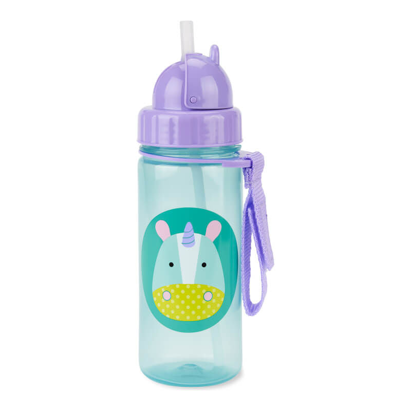 Skip Hop ZOO PP Straw Bottle 390ml