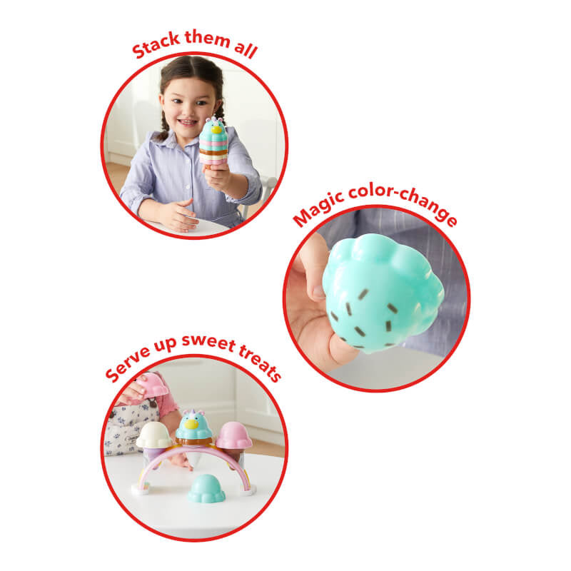 Skip Hop ZOO Sweet Scoops Ice Cream Set - Unicorn
