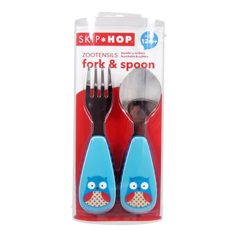 Skip Hop Zootensils Fork & Spoon - Owl
