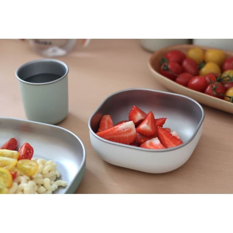 Stainless Steel Meal Set - Sage Green