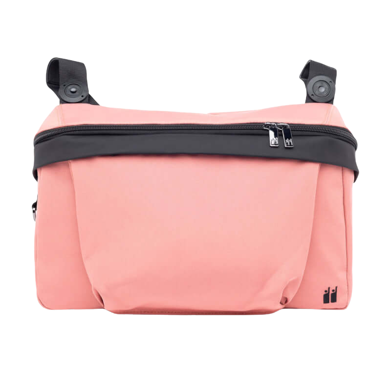Nikidom Stroller Organiser Bag - Coral Pink