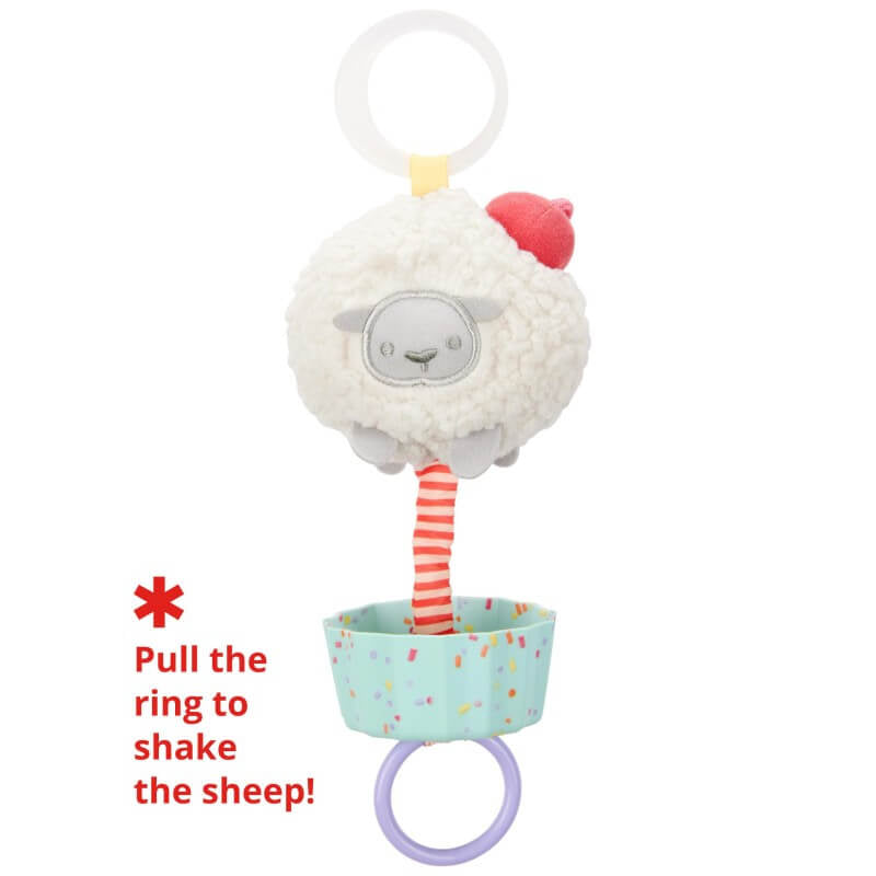 Skip Hop Sweet Sheep Jitter Stroller Toy