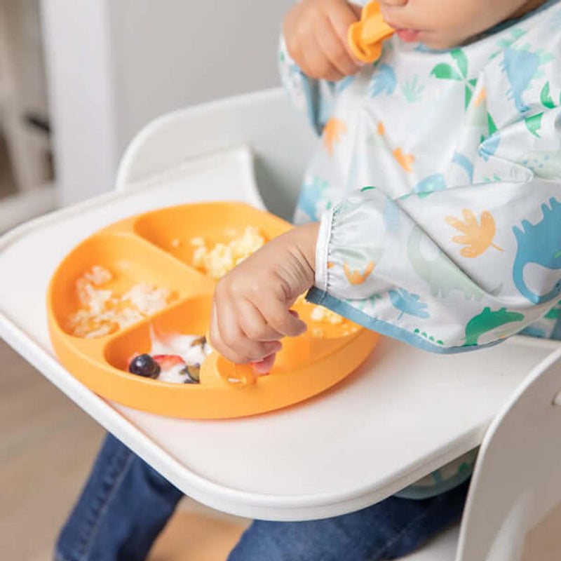 Bumkins Waterproof Sleeved Bib - Dinosaurs