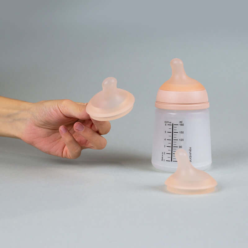 Suavinex Zero Zero Starter Set 180ml - Adaptable Flow 0+ months