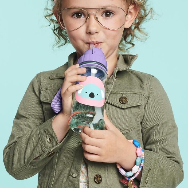 Skip Hop ZOO PP Straw Bottle 390ml