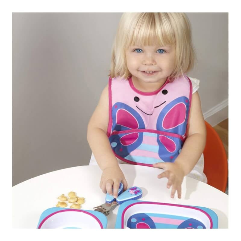 Skip Hop Zootensils Fork & Spoon - Butterfly