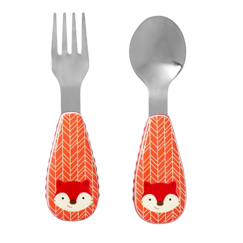 Skip Hop Zootensils Fork & Spoon - Fox