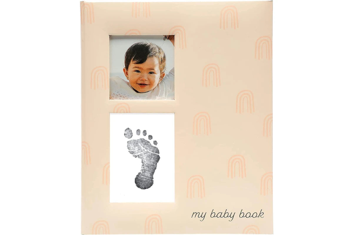 Rainbow Babybook - Blush