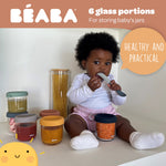 250ml Glass Containers - 6 Pack