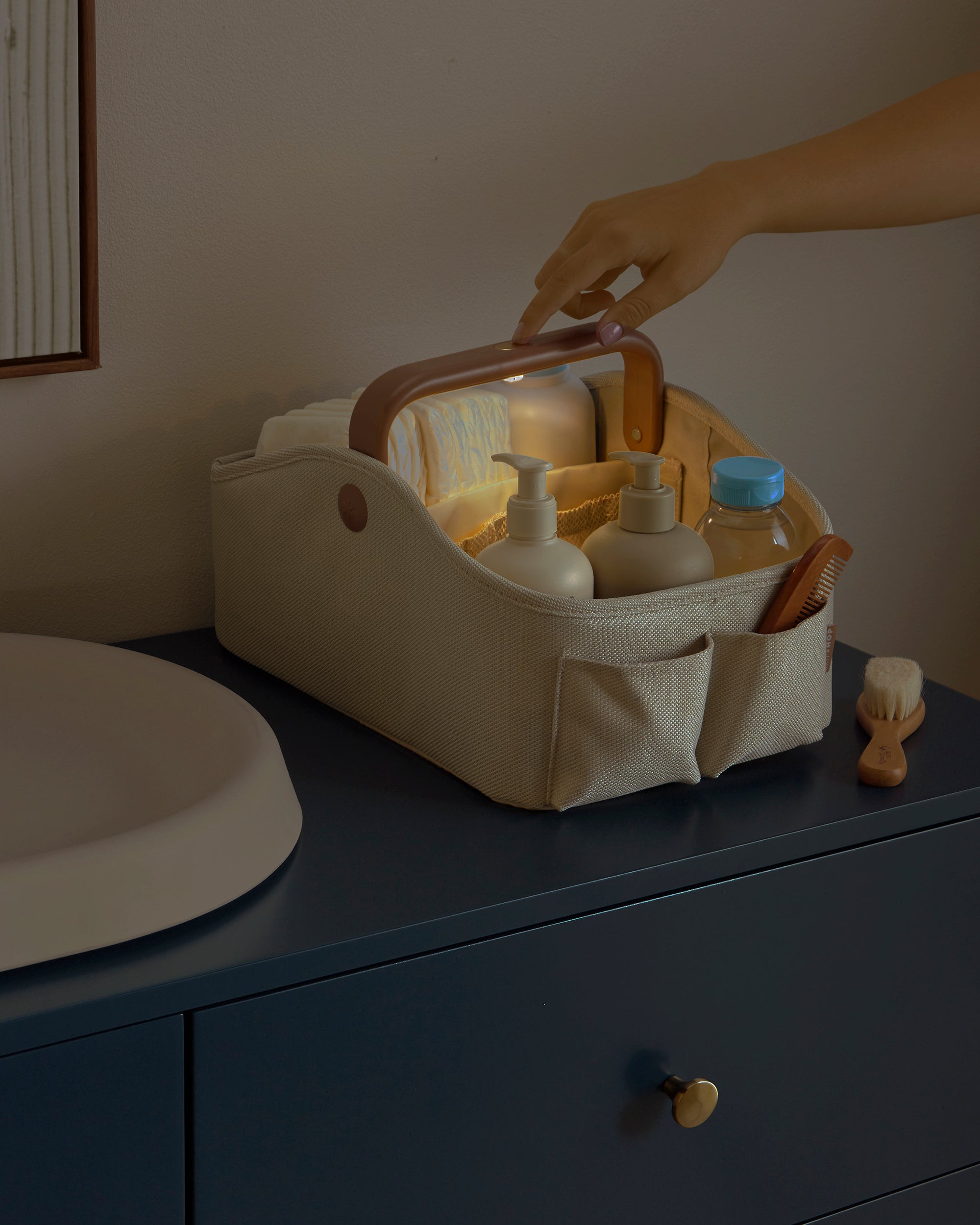 Light Up Nappy Caddy