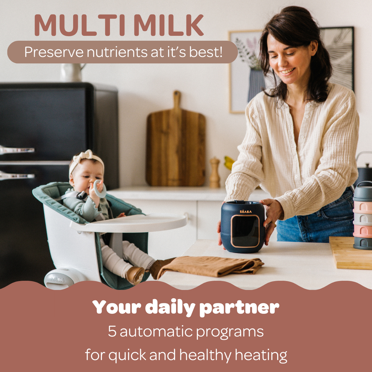 Multi Milk 5 in 1 Bottle Warmer