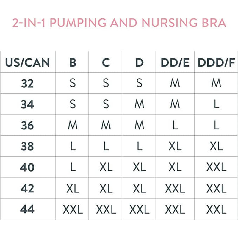 Bravado Designs 2-in-1 Pumping and Nursing Bra - Black