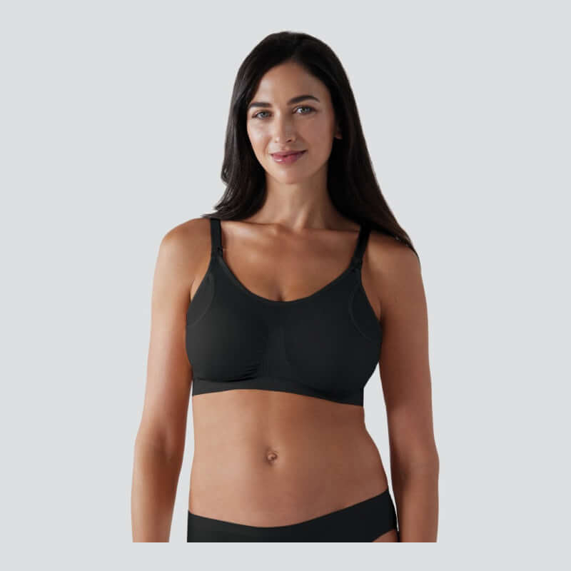 Bravado Designs 2-in-1 Pumping and Nursing Bra - Black