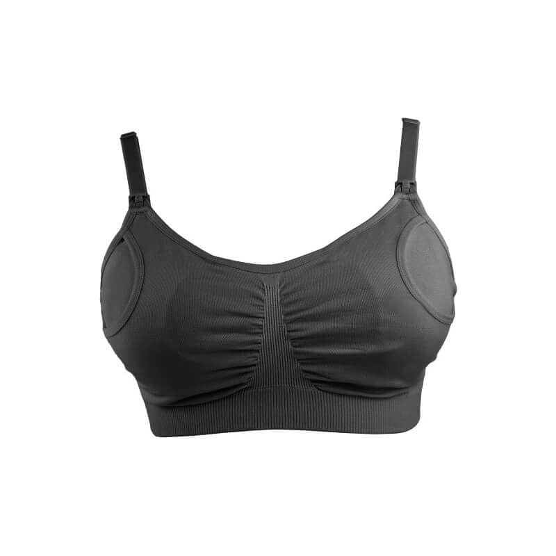 Bravado Designs 2-in-1 Pumping and Nursing Bra - Black
