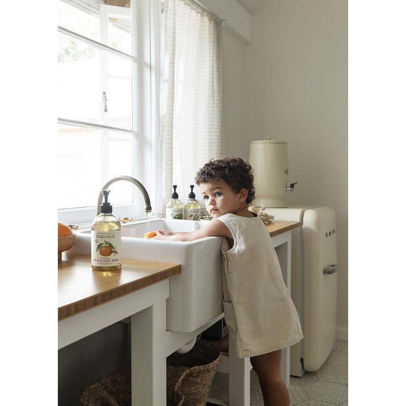 Koala Eco Natural Fruit & Vegetable Wash Mandarin Essential Oil - 1L Refill