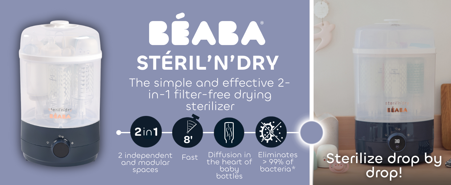 2-in-1 Steriliser Dryer