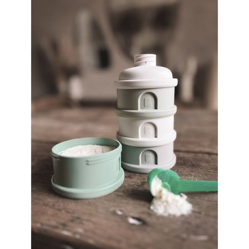 Beaba Formula & Snacks Container - Sage Green