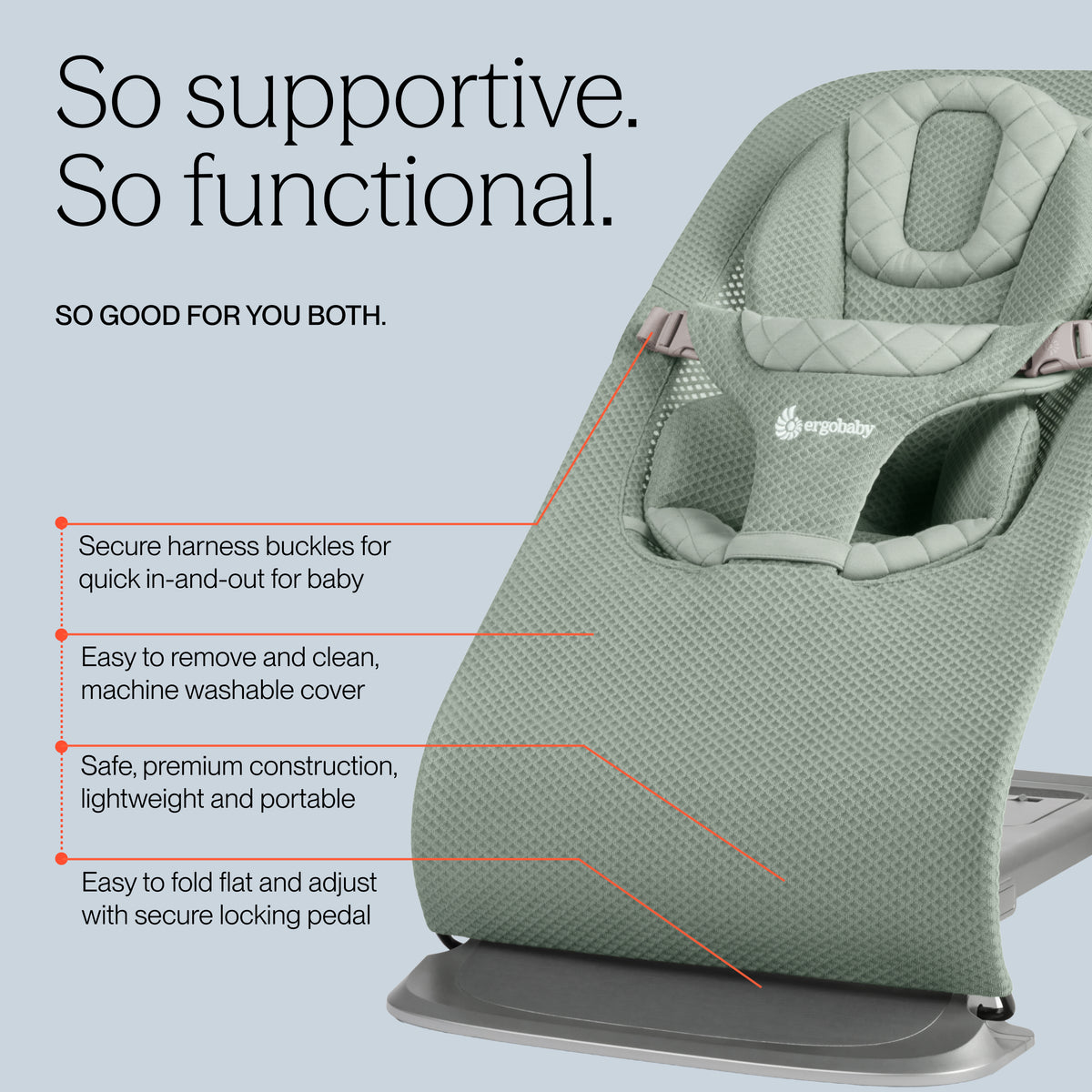 Evolve 3 in 1 Mesh Bouncer