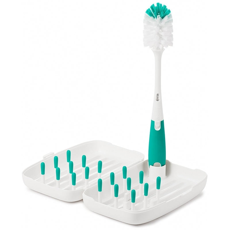 OXO Tot On-The-Go Drying Rack with Bottle Brush