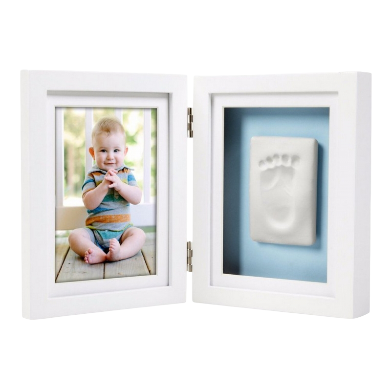 Pearhead Babyprints Desk Frame - White Closed Box