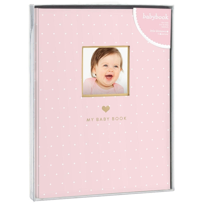 Pearhead Sweet Welcome Babybook (Pink)