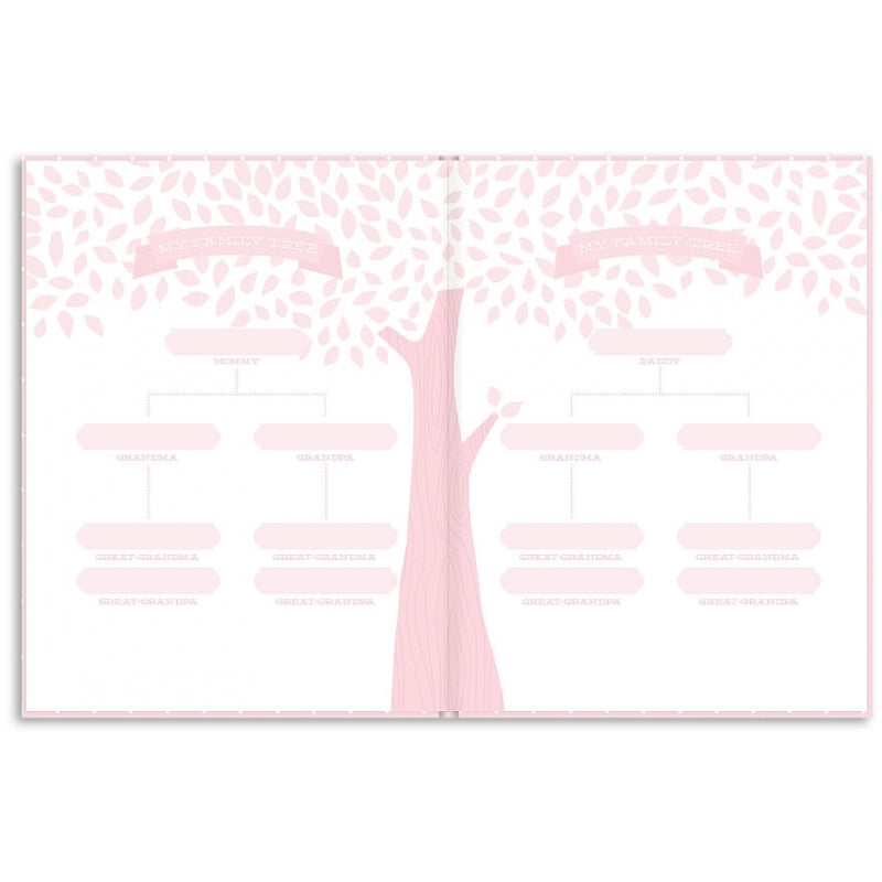 Pearhead Sweet Welcome Babybook (Pink)