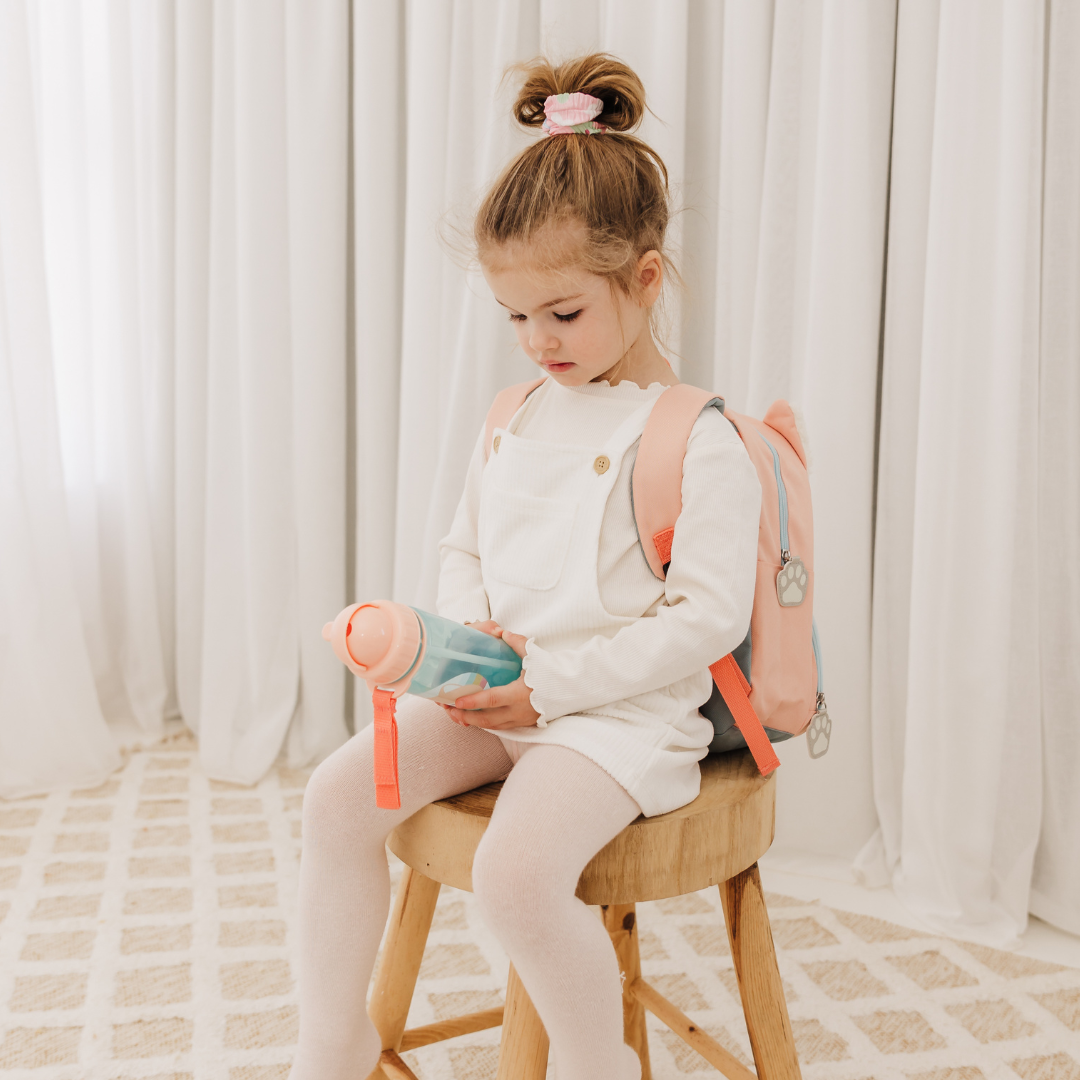 Skip Hop ZOO PP Straw Bottle 390ml - Cat