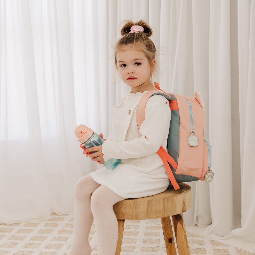 Skip Hop ZOO PP Straw Bottle 390ml - Cat