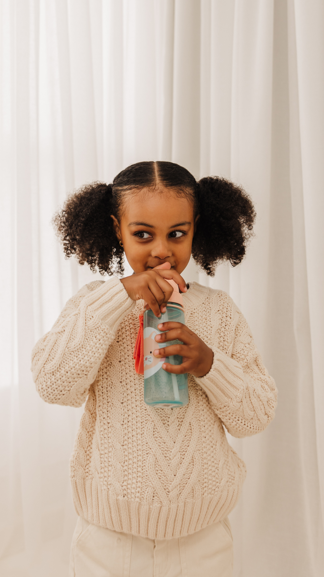 Skip Hop ZOO PP Straw Bottle 390ml - Cat