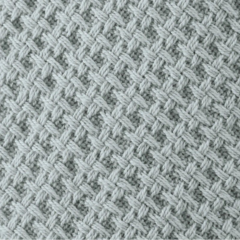 Theraline Pregnancy Pillow - Misty Blue Fine Knit