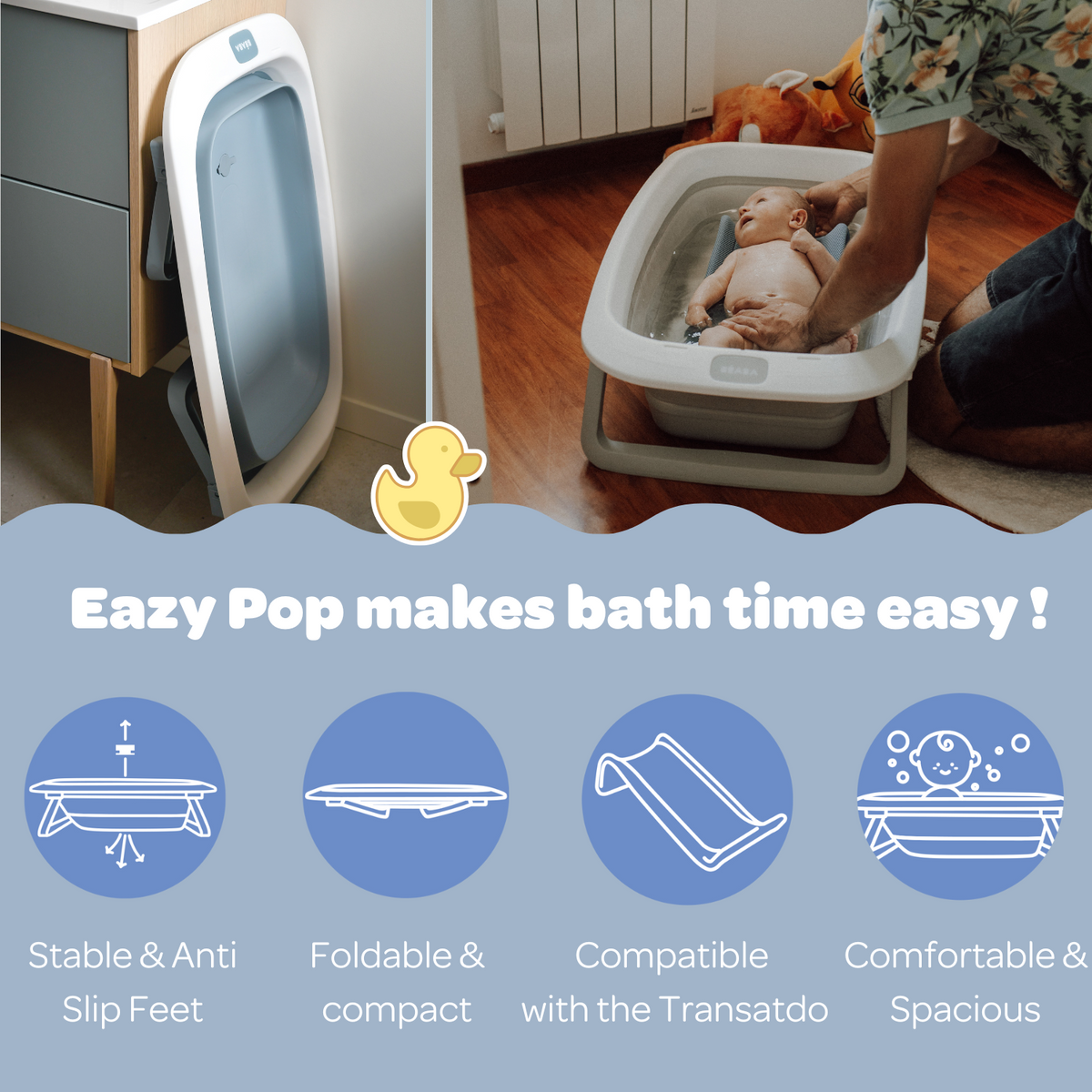 Easy Pop Foldable Bath