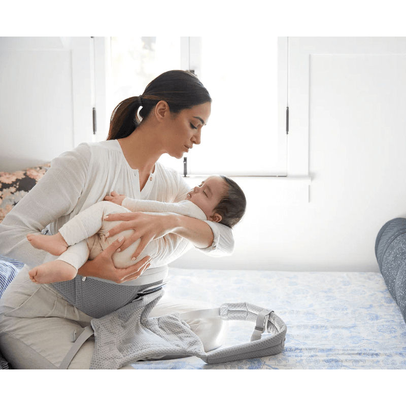 Ergobaby Alta Hip Seat Baby Carrier - SoftFlex™ Mesh - Pearl Grey