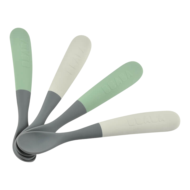 Beaba 1st Stage Silicone Spoons 4 Pack