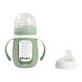 2 in 1 Glass Baby Bottle