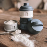 Formula & Snacks Container - Mineral Grey/Blue