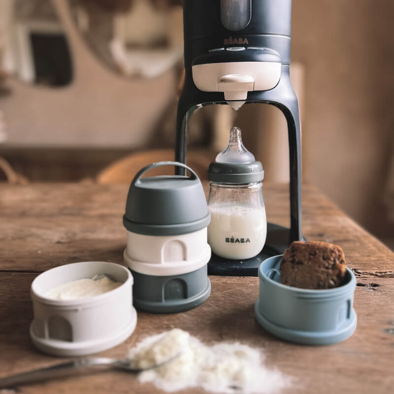 Formula & Snacks Container - Mineral Grey/Blue