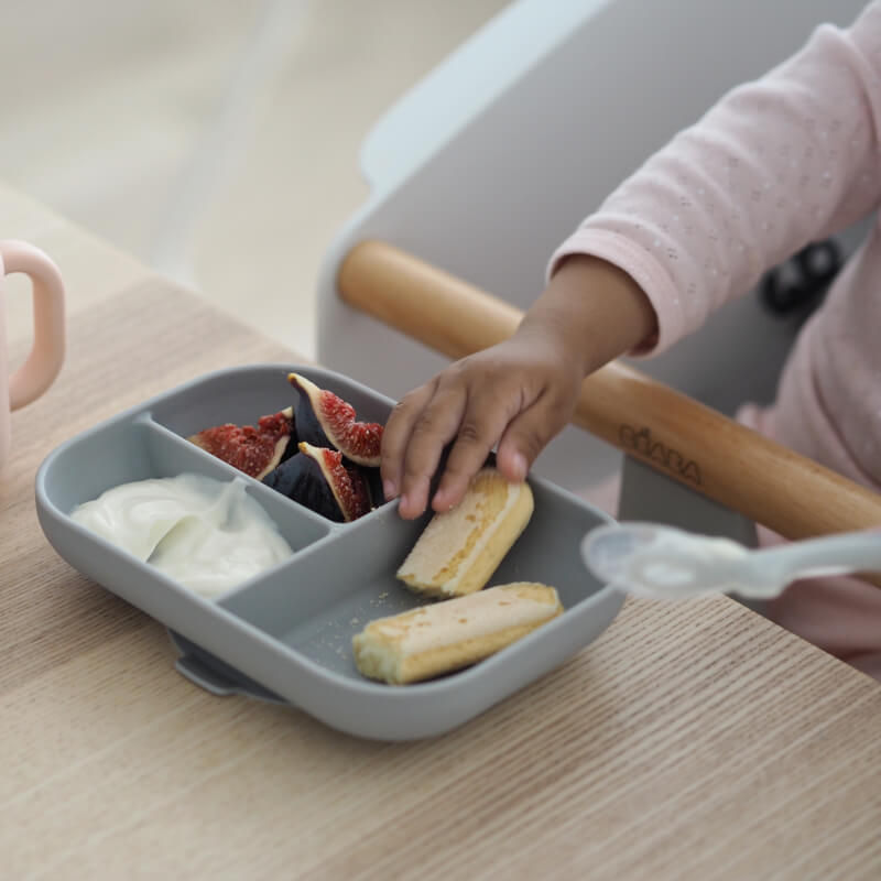 Beaba Silicone Learning Meal Set - Pink