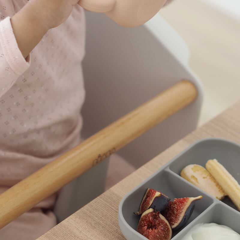 Beaba Silicone Learning Meal Set - Pink