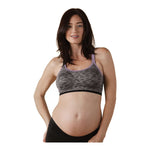 Bravado Designs Body Silk Seamless Rhythm Nursing Bra - Black Spacedye